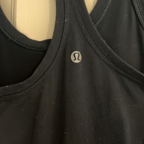 Lululemon Navy Cool Racerback Tank - Picture 3 of 3